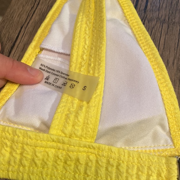 Bright Yellow 2-Piece Swimsuit - Picture 5 of 5